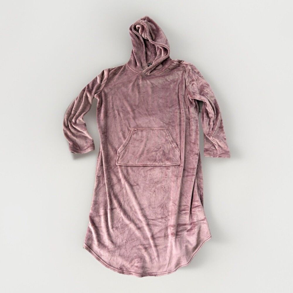 32 Degrees Heat Pink Cozy Sleep Lounger Size L Hooded
